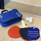Big Game Hunters Table Tennis Set Table Tennis Set with Adjustable Net