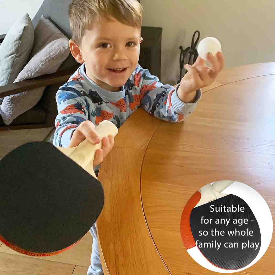 Big Game Hunters Table Tennis Set Table Tennis Set with Adjustable Net