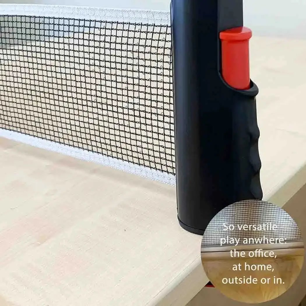 Big Game Hunters Table Tennis Set Table Tennis Set with Adjustable Net