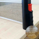 Big Game Hunters Table Tennis Set Table Tennis Set with Adjustable Net