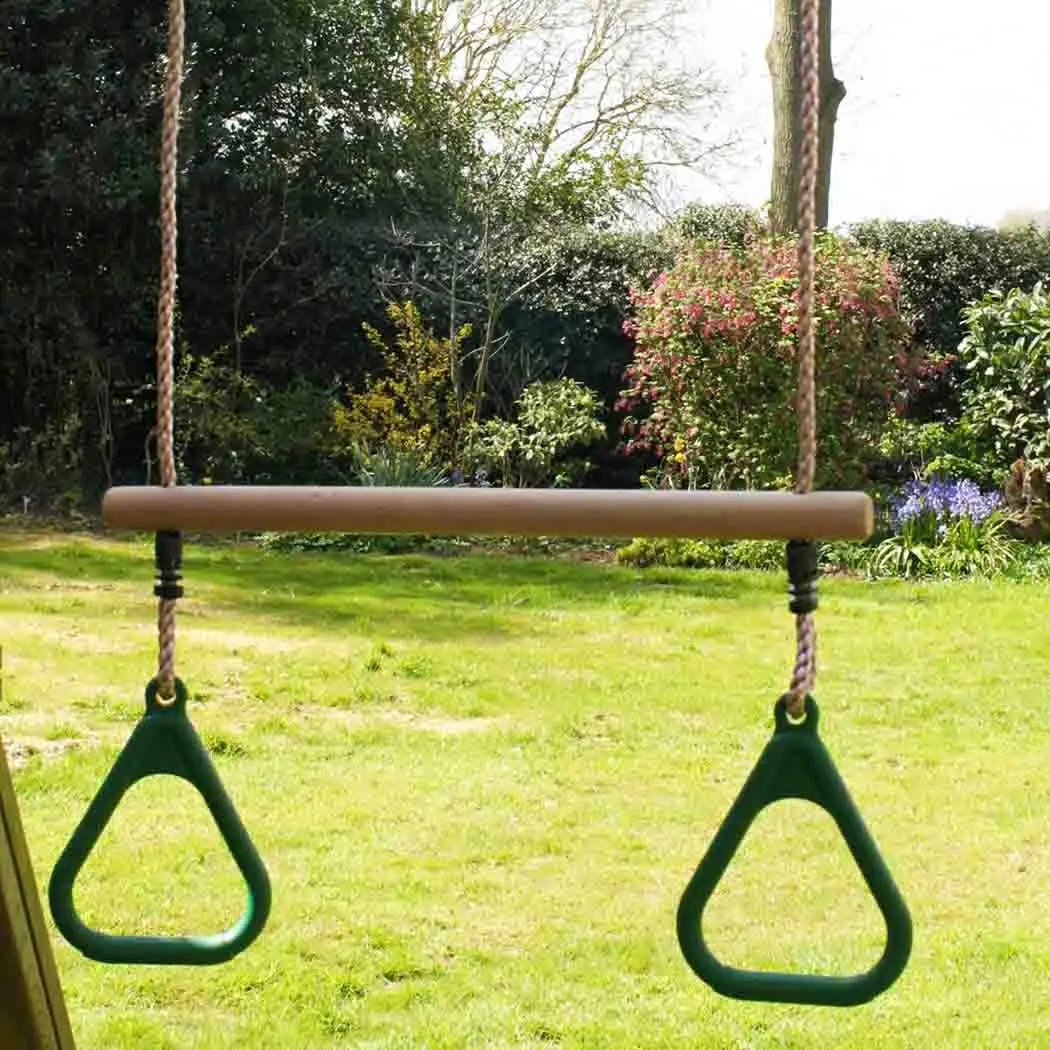 Big Game Hunters Trapeze Bars Trapeze Bar With Green Rings