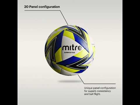 Load and play video in Gallery viewer, Mitre Ultimatch Plus Match Football
