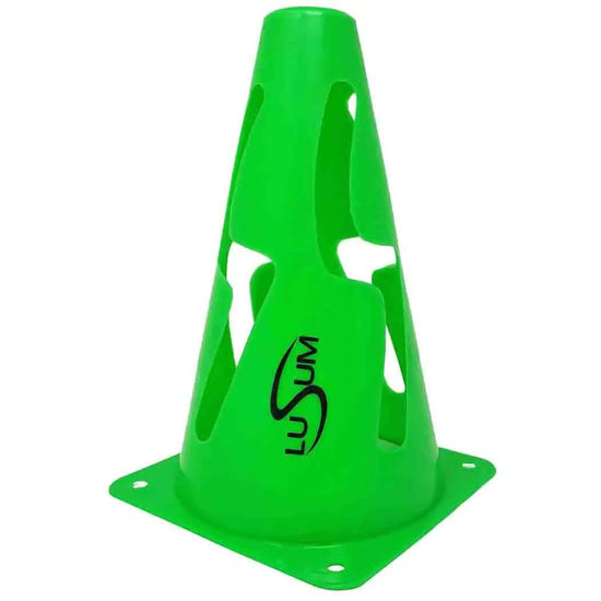 Lusum Safety Cones 12 x Lusum 225mm Collapsible Safety Cones