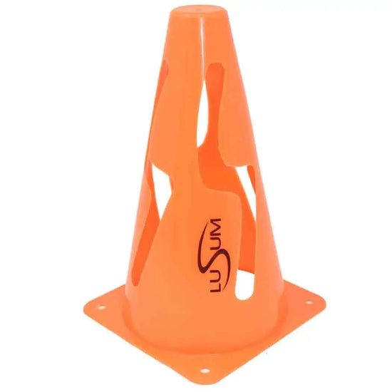 Lusum Safety Cones 12 x Lusum 225mm Collapsible Safety Cones