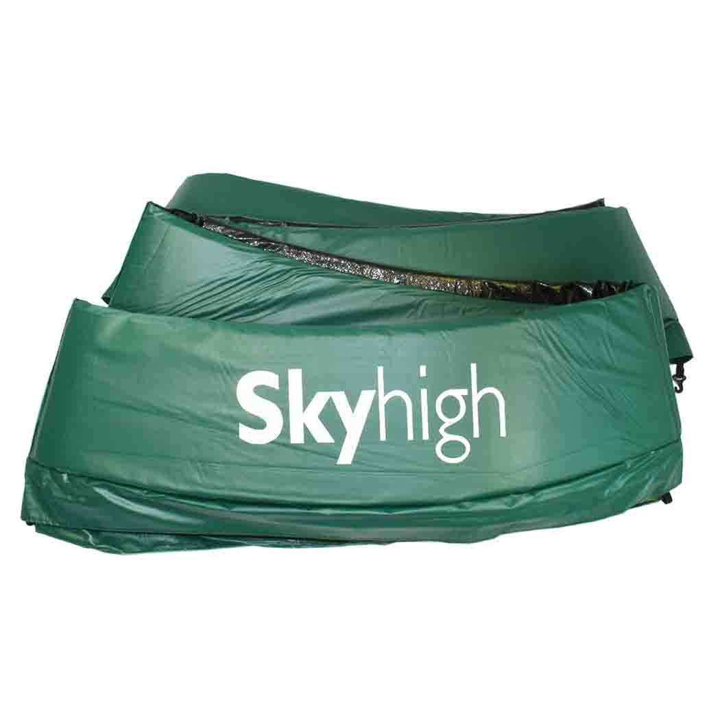Skyhigh Kit Ancoraggio Trampolino Heavy Duty - 4 Picchetti In Metallo Da 12mm Con Cinghie Regolabili