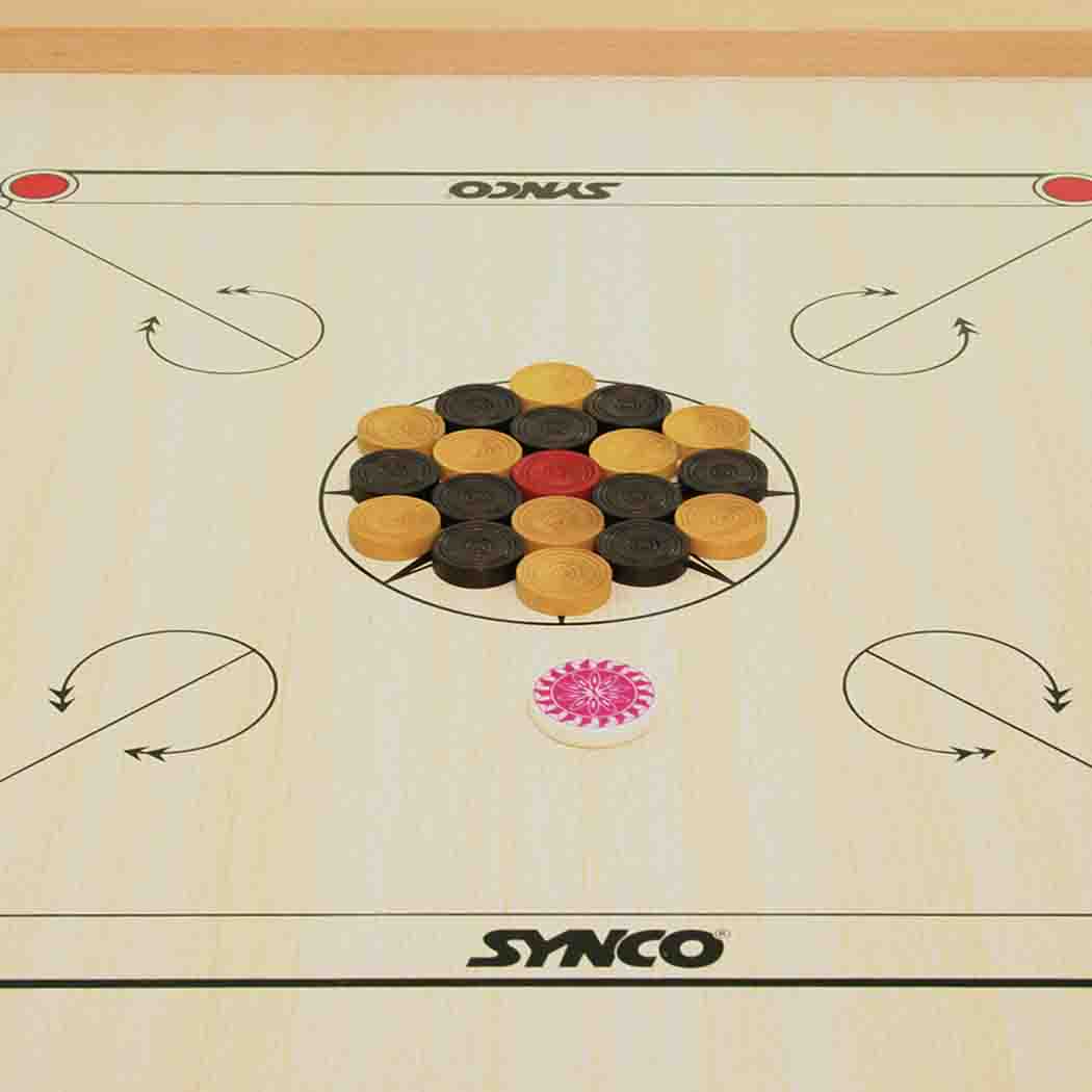 Synco Carrom Board Sets Synco Mango66 Carrom Board