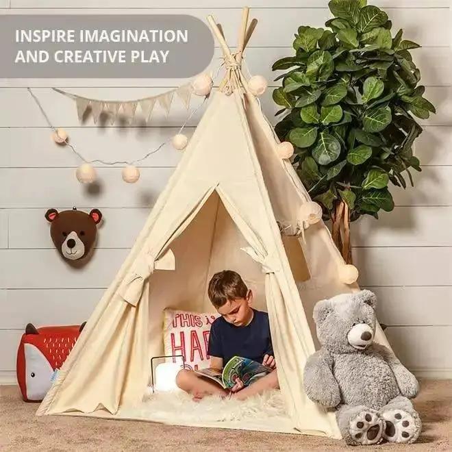 TotsAhoy Children Teepees Canicove Teepee Tent for Kids