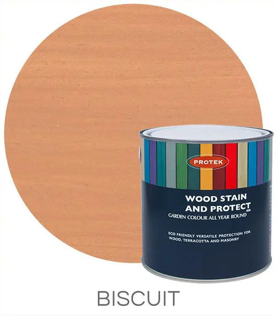 Protek Wood Paint - 2.5 Lt Wood Stain & Protect